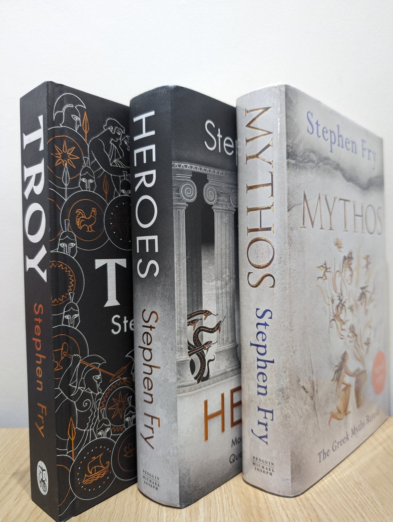 Mythos; Heroes; Troy by Stephen Fry - Fialta Books