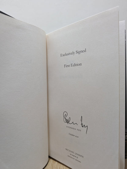 Mythos; Heroes; Troy by Stephen Fry (Signed First Edition) - Fialta Books