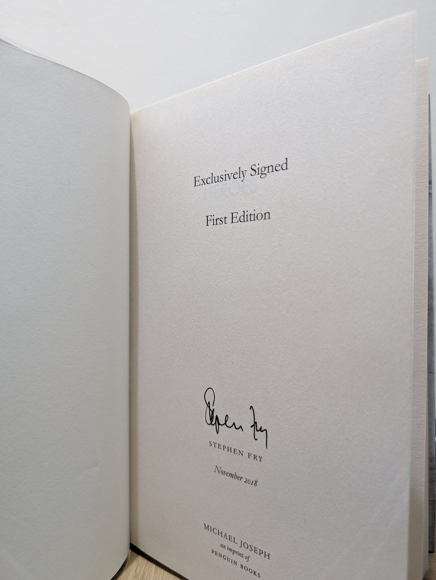 Mythos; Heroes; Troy by Stephen Fry (Signed First Edition) - Fialta Books