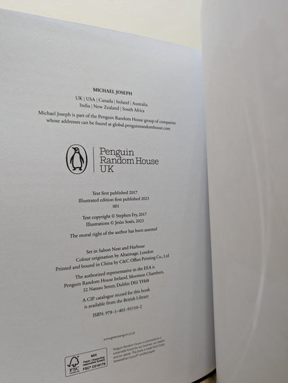 Mythos Illustrated: The Illustrated Story by Stephen Fry (Signed) - Fialta Books