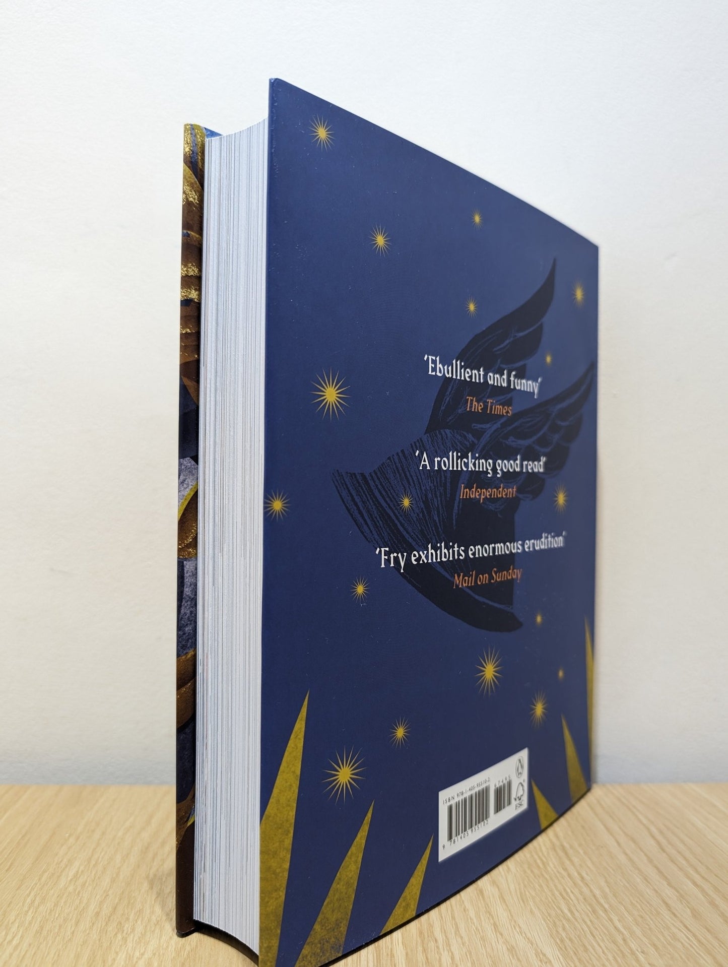 Mythos Illustrated: The Illustrated Story by Stephen Fry (Signed) - Fialta Books