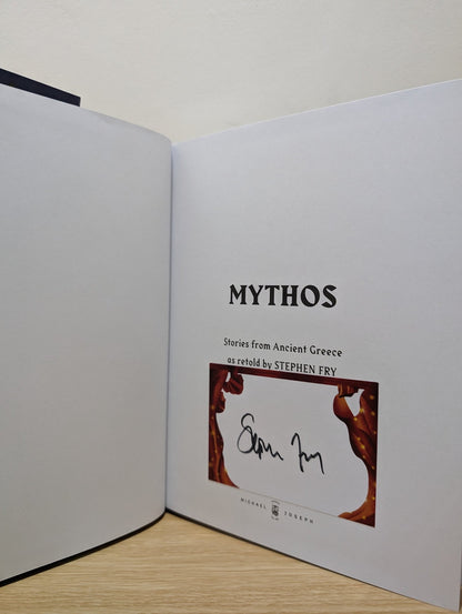 Mythos Illustrated: The Illustrated Story by Stephen Fry (Signed First Edition) - Fialta Books