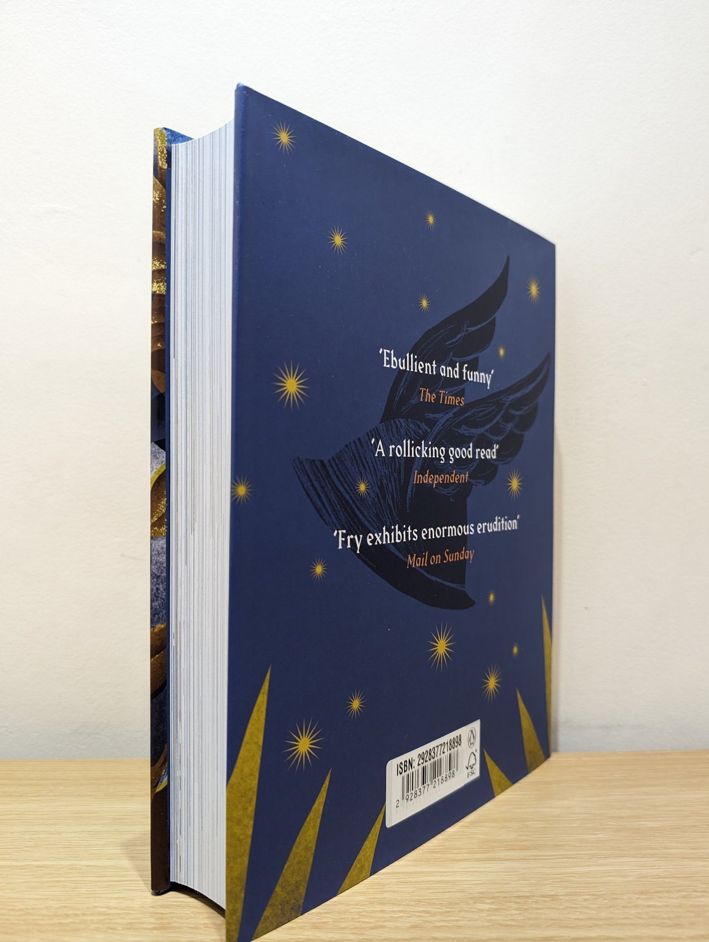 Mythos Illustrated: The Illustrated Story by Stephen Fry (Signed First Edition) - Fialta Books