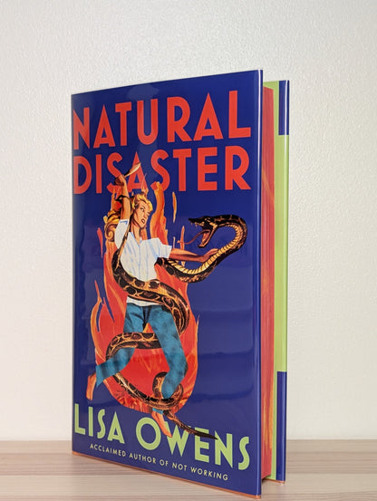 Natural Disaster by Lisa Owens (Signed First Edition with sprayed edges) - Fialta Books