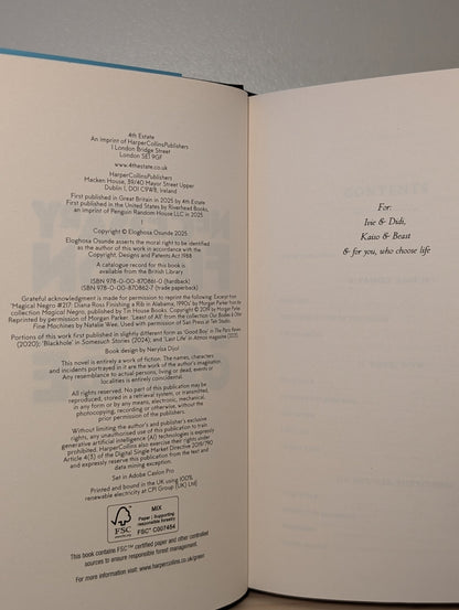 Necessary Fiction by Eloghosa Osunde (Signed First Edition) - Fialta Books