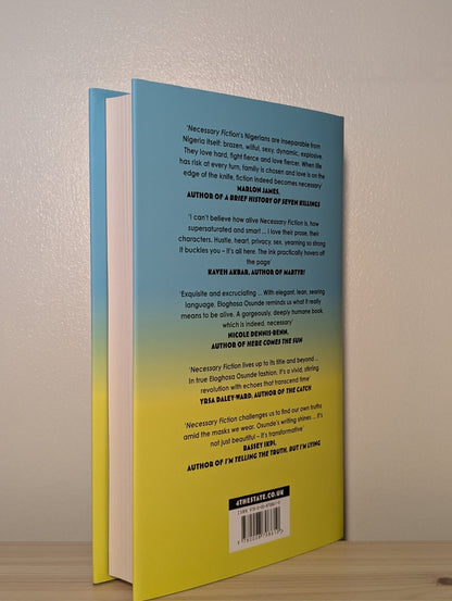 Necessary Fiction by Eloghosa Osunde (Signed First Edition) - Fialta Books