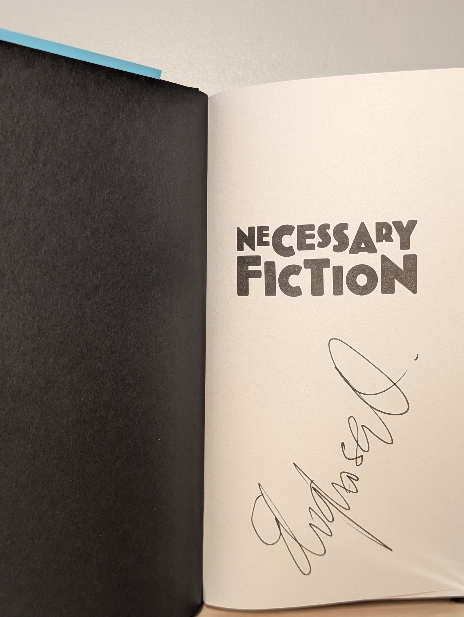Necessary Fiction by Eloghosa Osunde (Signed First Edition) - Fialta Books