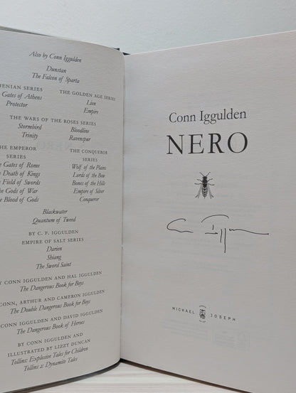 Nero; Tyrant by Conn Iggulden (Signed First Edition Set) - Fialta Books