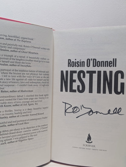 Nesting by Roisin O'Donnell (Signed First Edition with sprayed edges) - Fialta Books