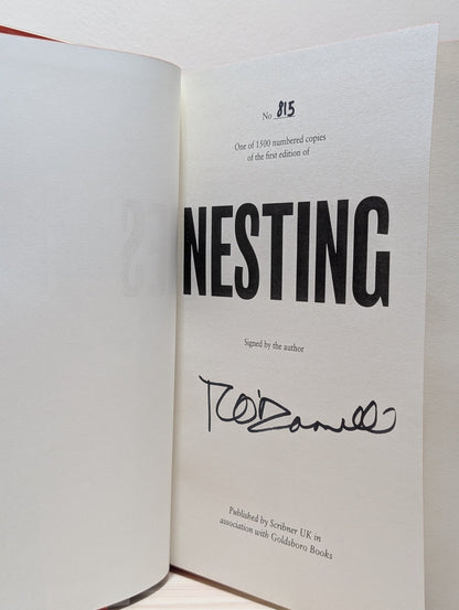 Nesting by Roisin O'Donnell (Signed Numbered First Edition with sprayed edges) - Fialta Books