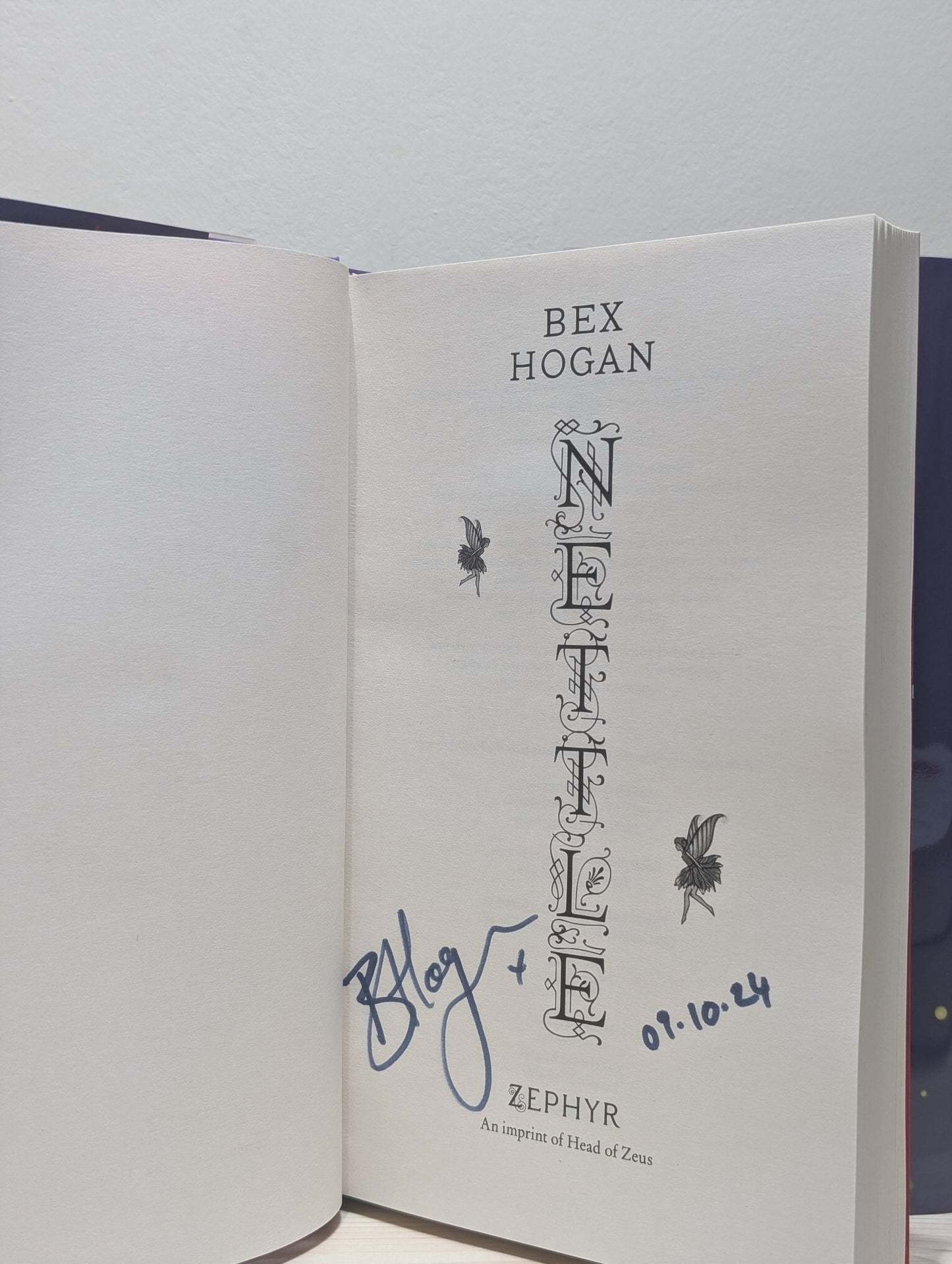 Nettle by Bex Hogan (Signed Dated First Edition) - Fialta Books