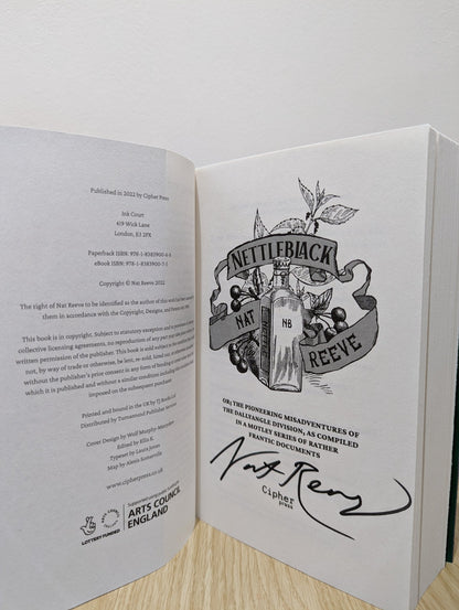 Nettleblack by Nat Reeve (Signed First Edition) - Fialta Books