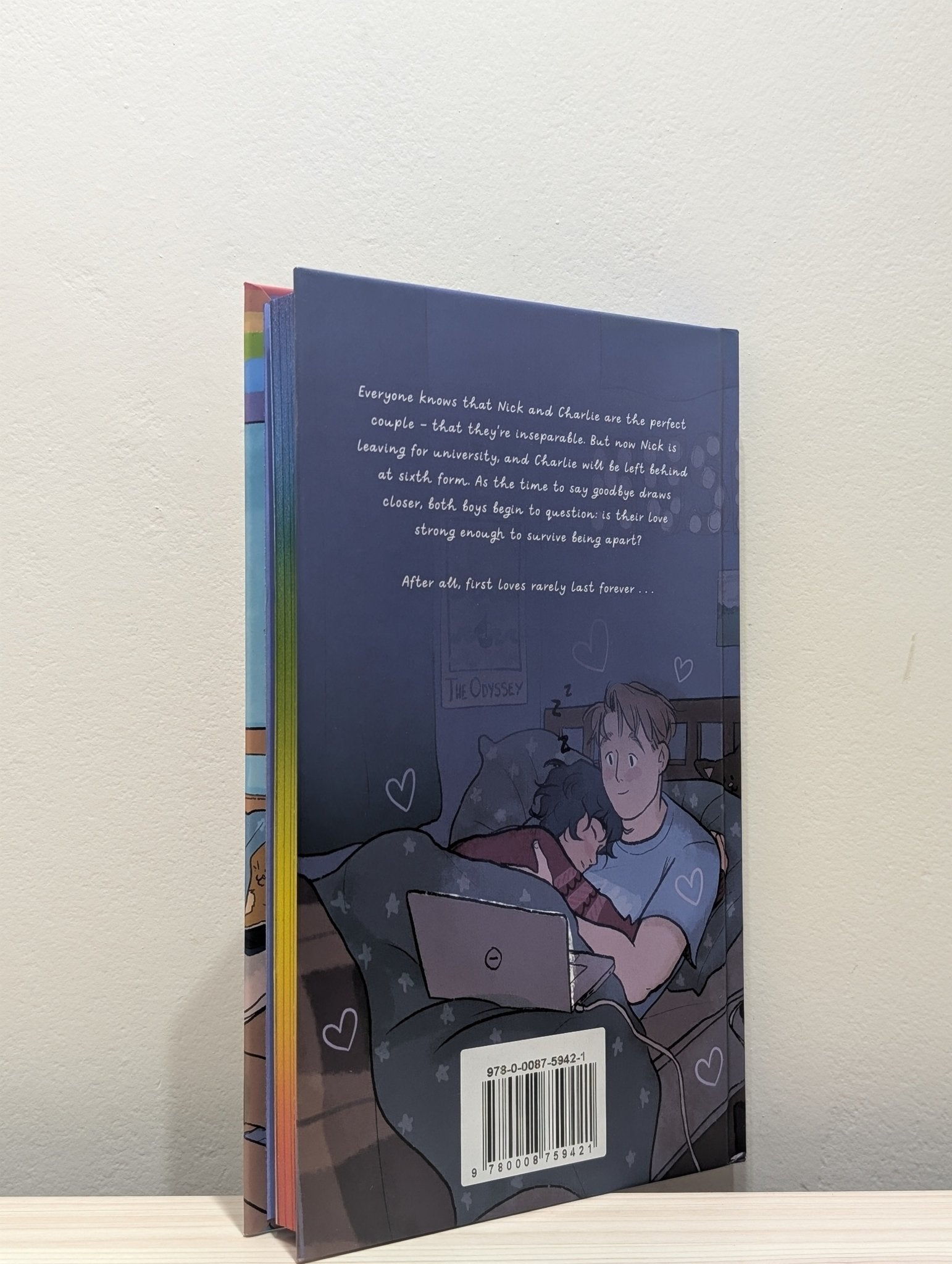 Nick and Charlie: A Heartstopper novella by Alice Oseman (Signed Hardback Edition with sprayed edges) - Fialta Books