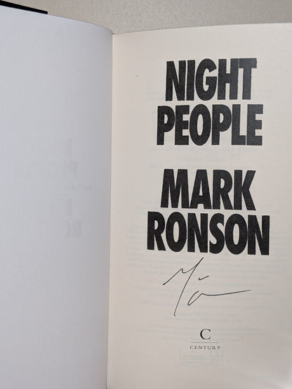 Night People by Mark Ronson (Signed First Edition with sprayed edges) - Fialta Books
