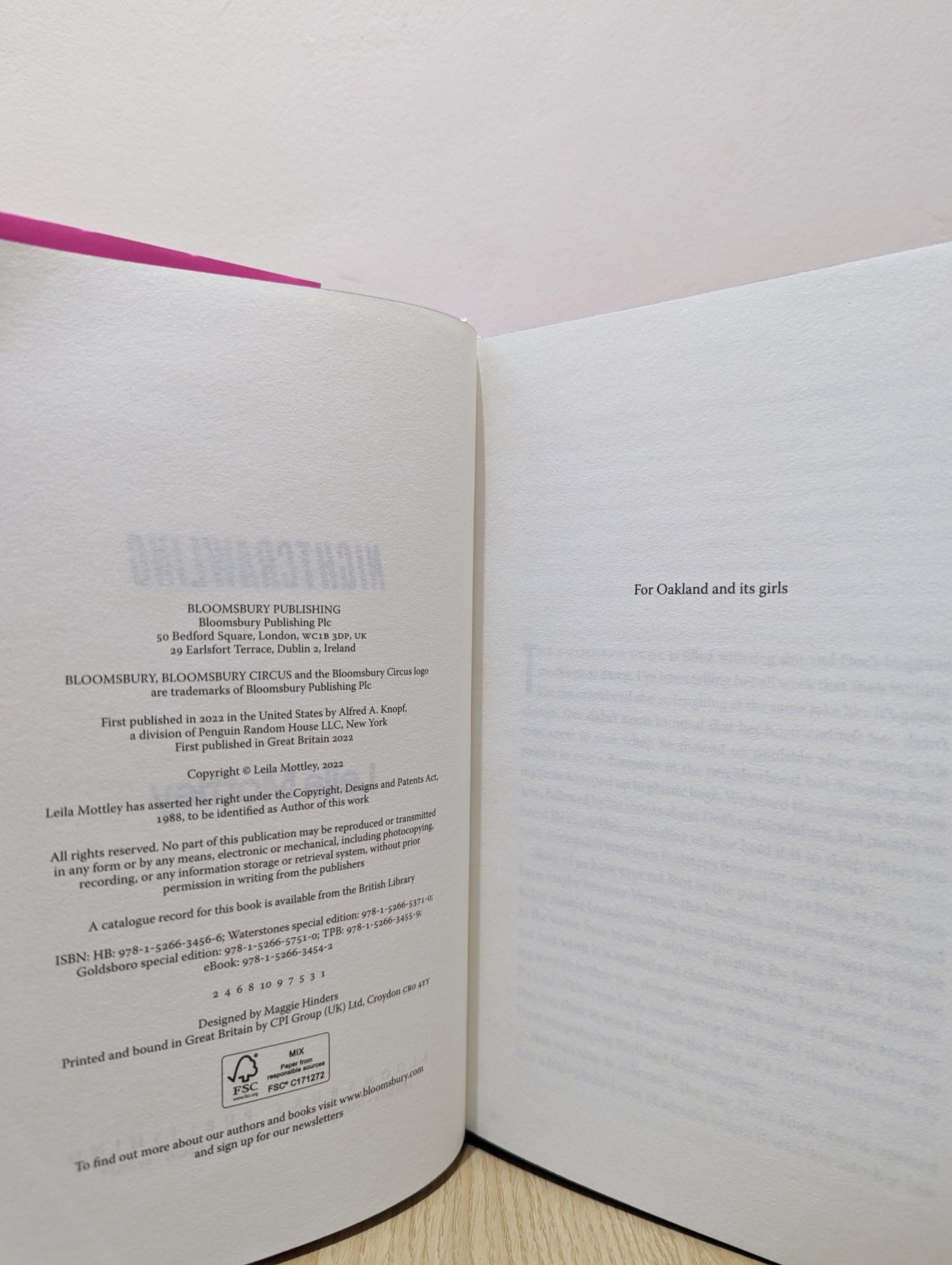 Nightcrawling by Leila Mottley (First Edition with sprayed edges) - Fialta Books