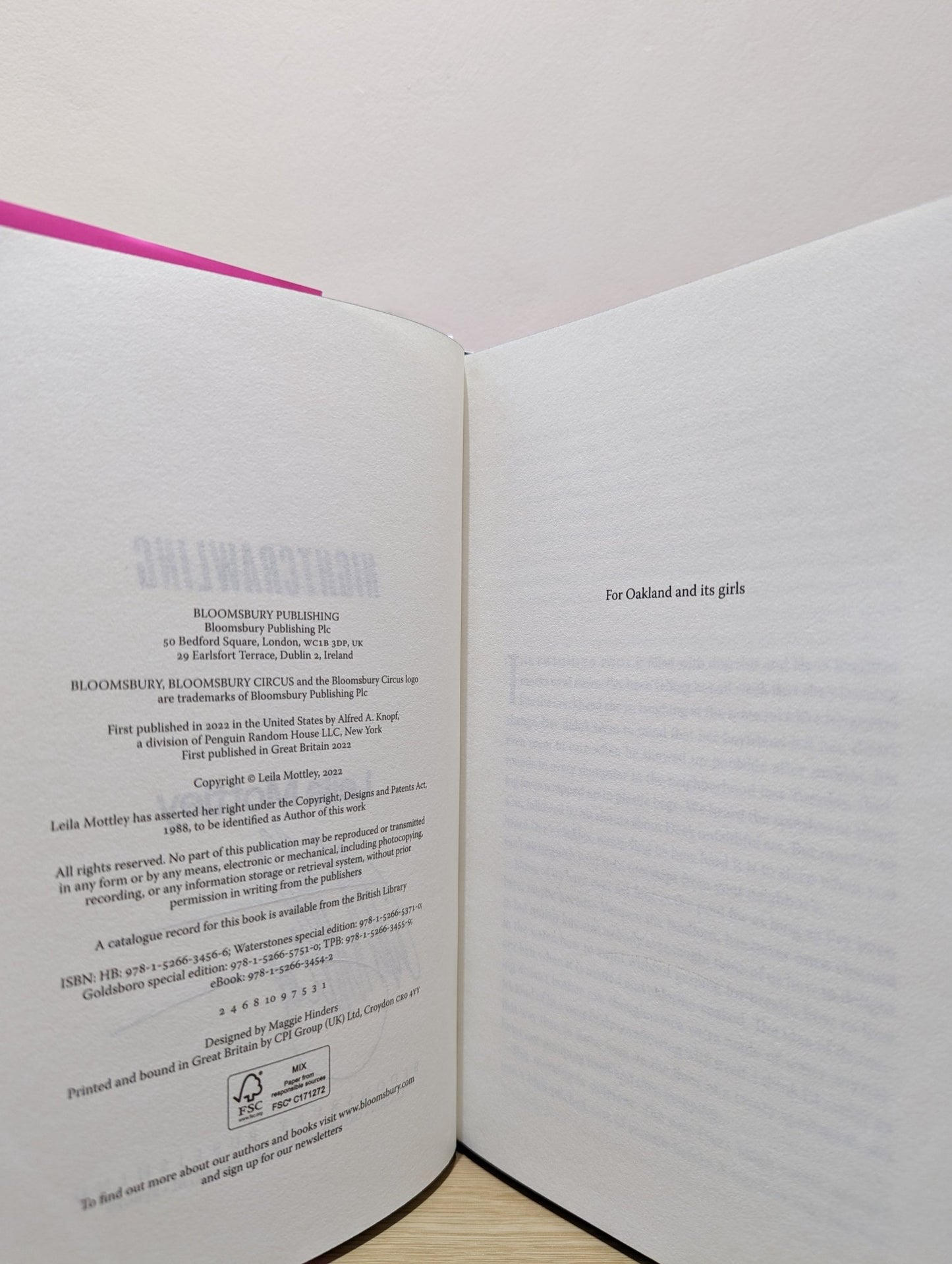 Nightcrawling by Leila Mottley (Signed First Edition with sprayed edges) - Fialta Books