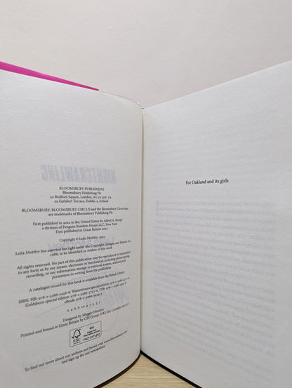 Nightcrawling by Leila Mottley (Signed First Edition with sprayed edges) - Fialta Books