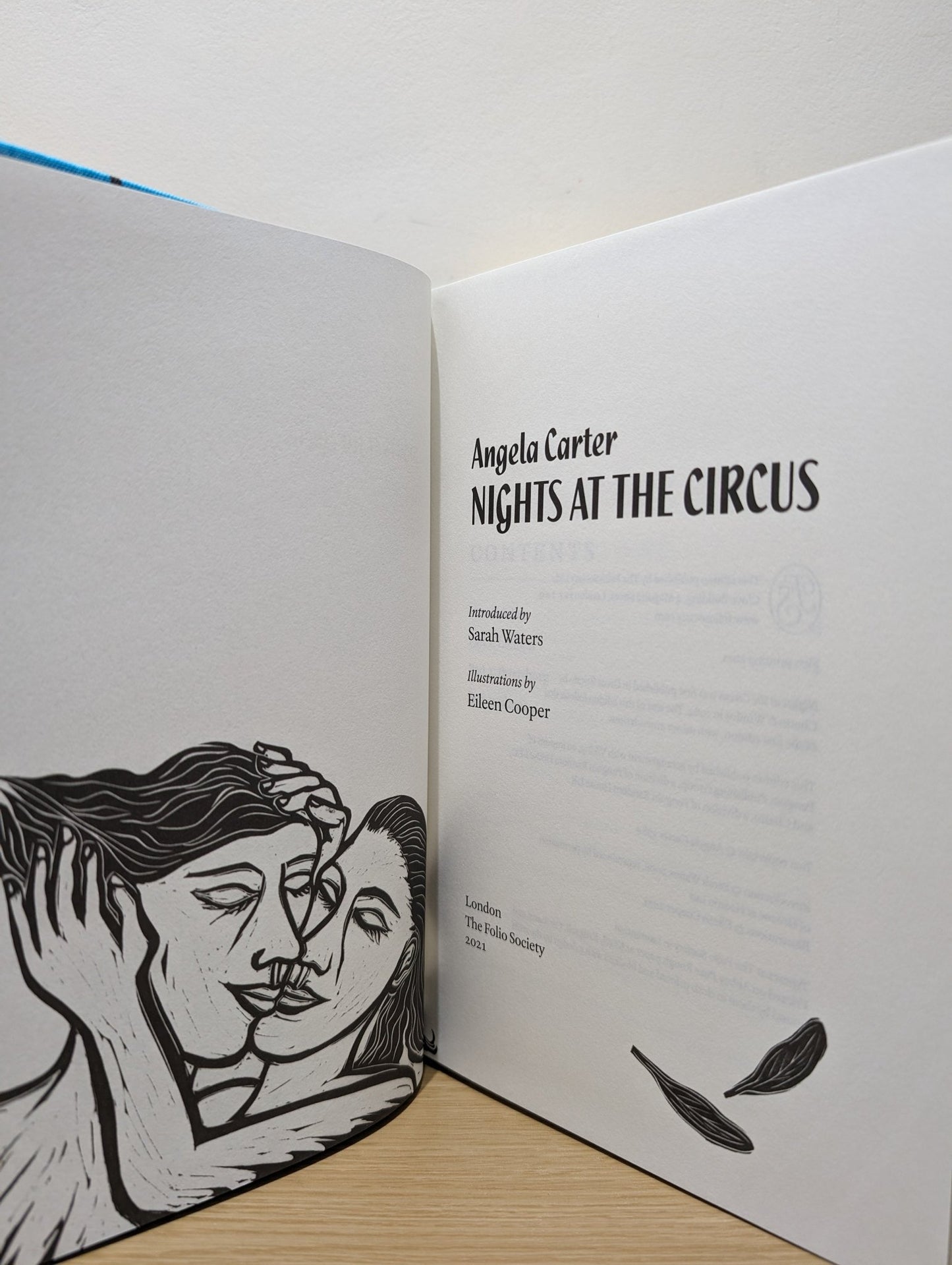 Nights at the Circus by Angela Carter (Folio Slipcase Edition) - Fialta Books