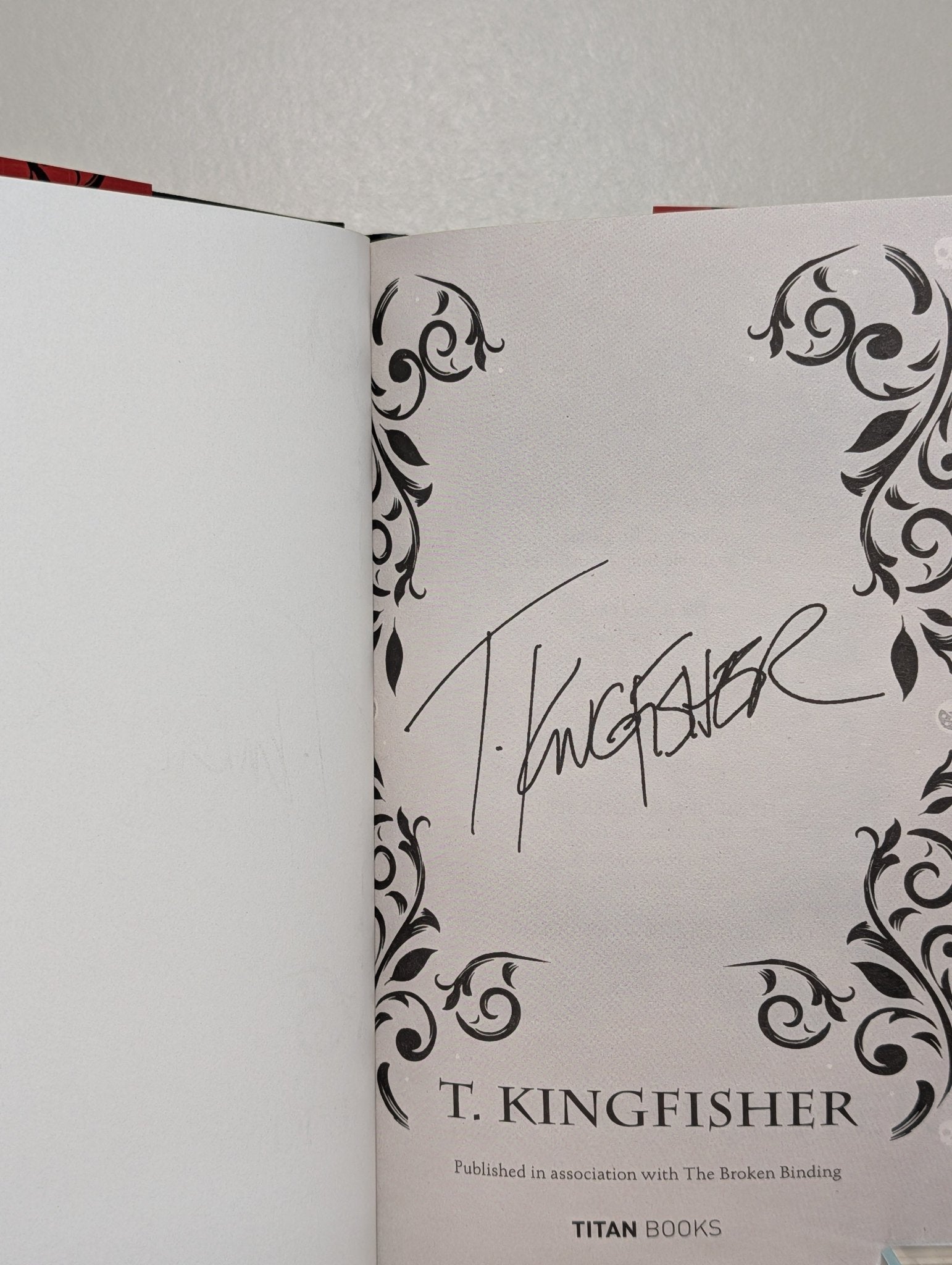 Nine Goblins by T. Kingfisher (Signed First Edition with sprayed edges) - Fialta Books