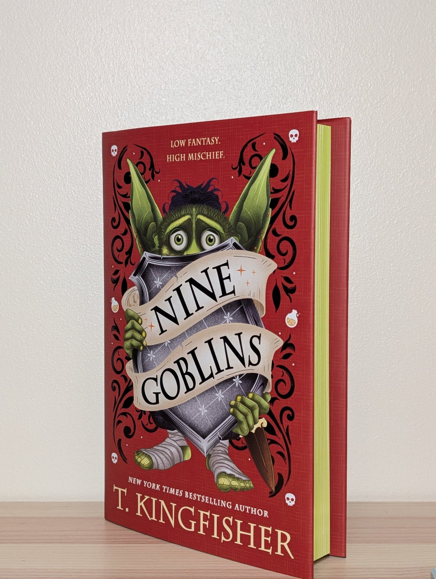 Nine Goblins by T. Kingfisher (Signed First Edition with sprayed edges) - Fialta Books