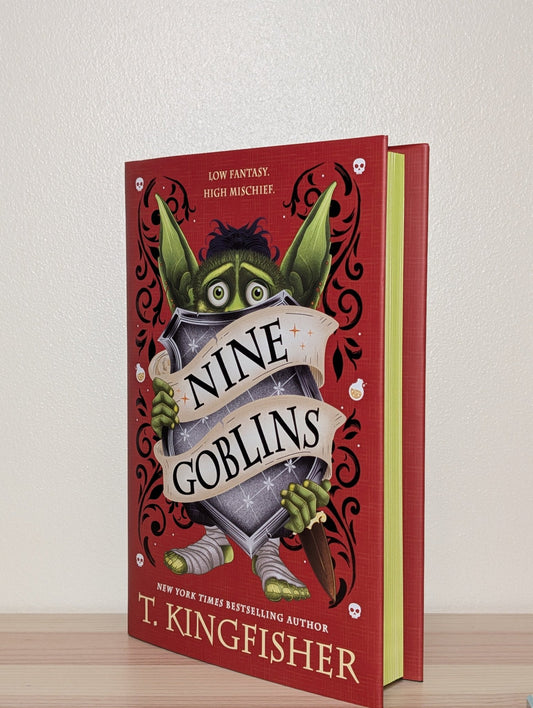 Nine Goblins by T. Kingfisher (Signed First Edition with sprayed edges) - Fialta Books