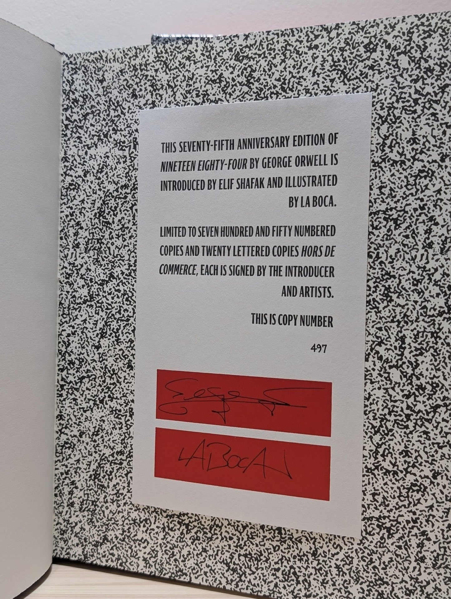 Nineteen Eighty - Four by George Orwell (Folio Limited Edition) - Fialta Books