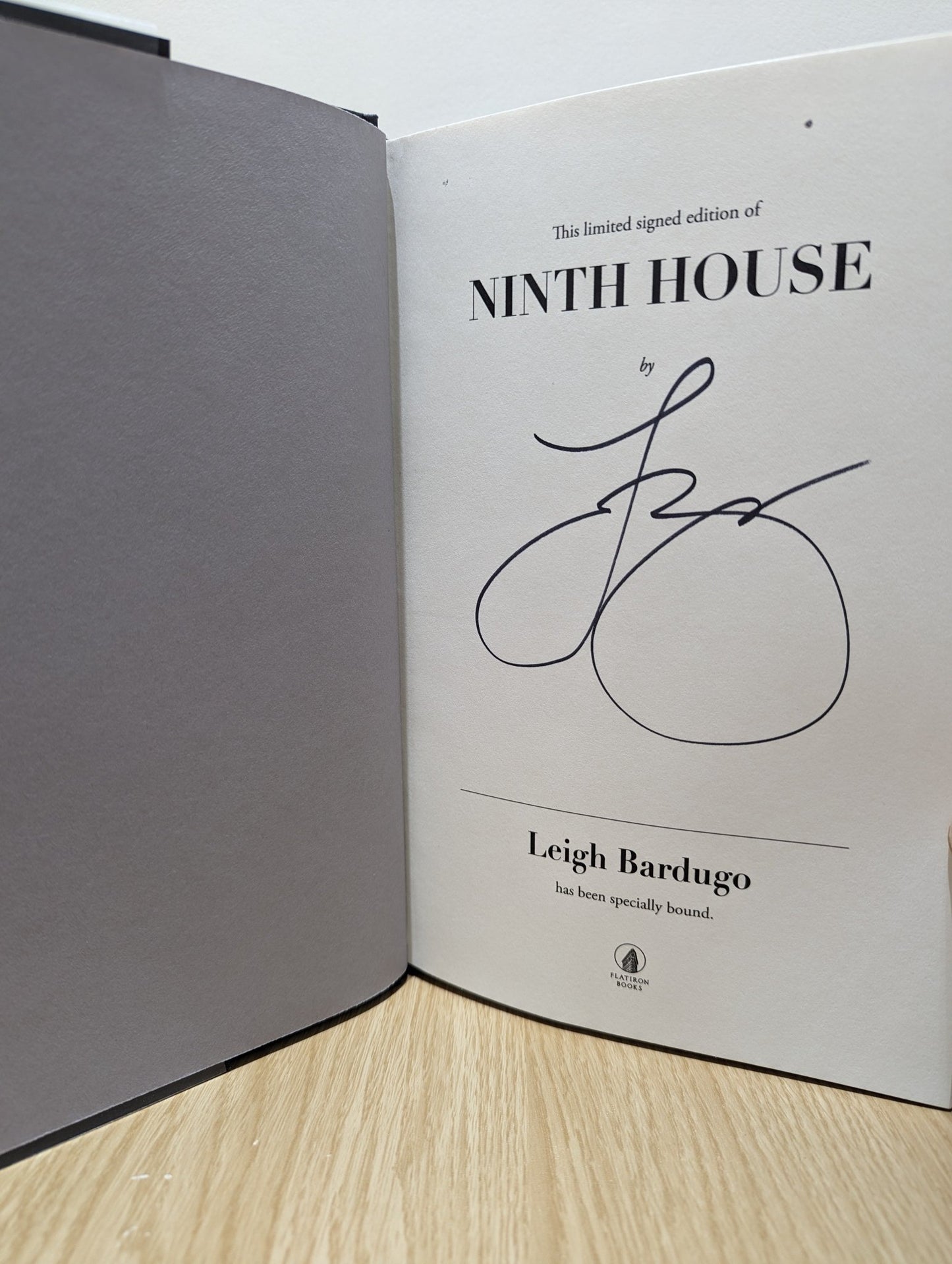 Ninth House by Leigh Bardugo (Signed First Edition) - Fialta Books