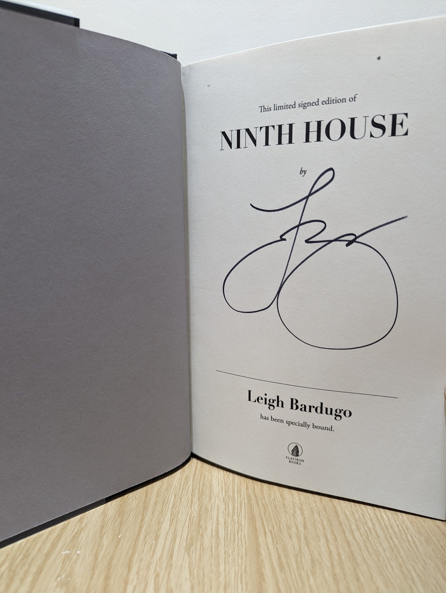 Ninth House by Leigh Bardugo (Signed First Edition) - Fialta Books