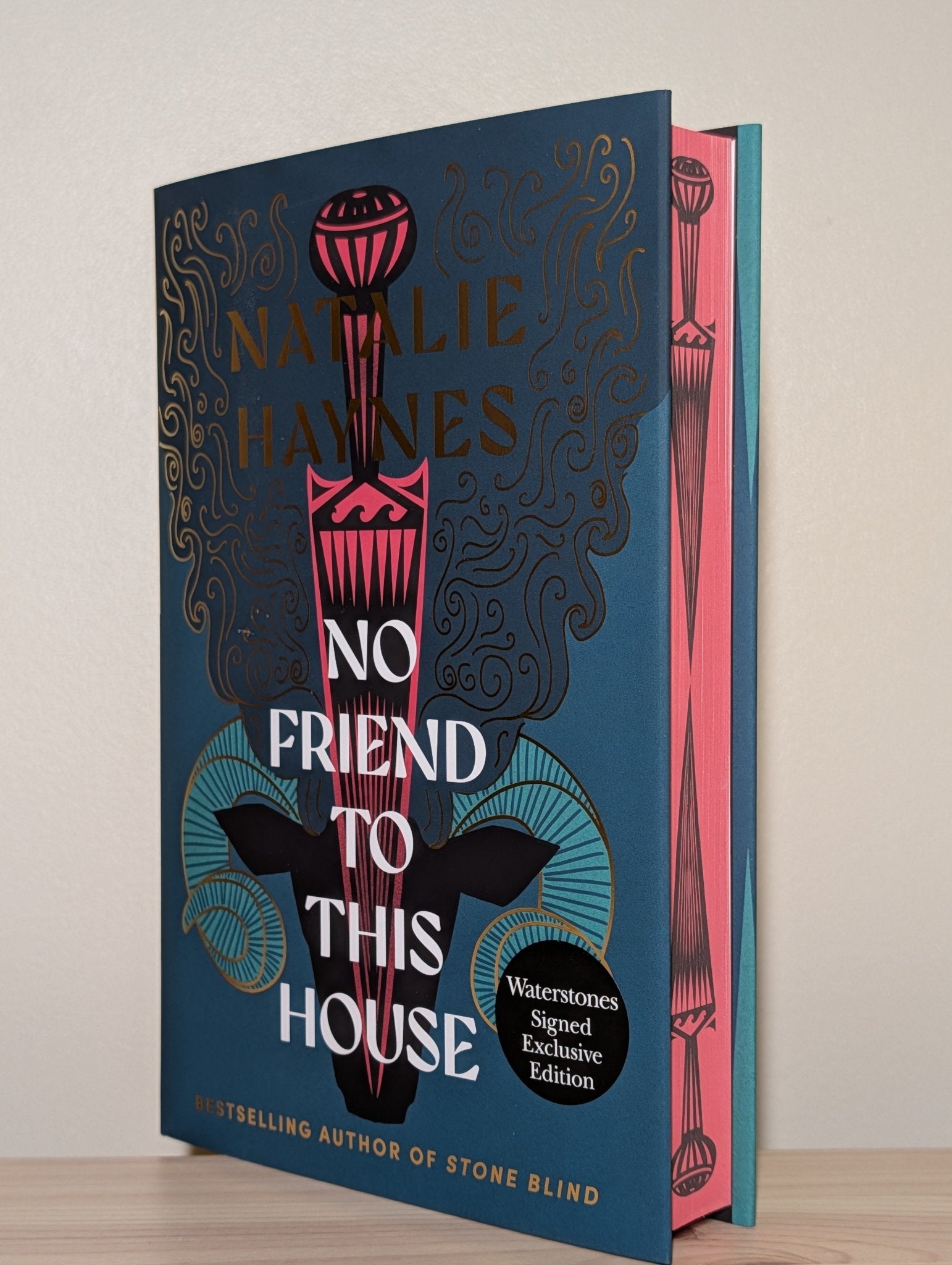 No Friend to This House by Natalie Haynes (Signed First Edition with sprayed edges) - Fialta Books