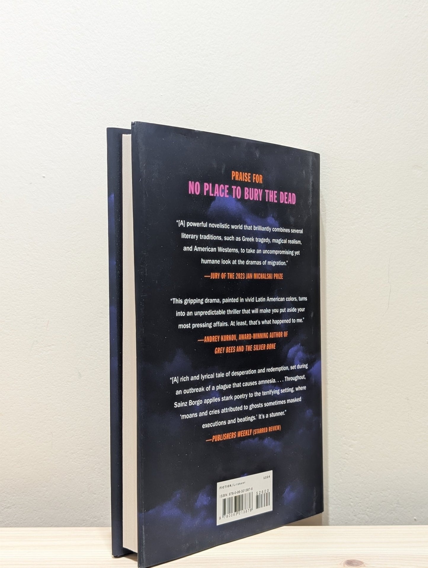 No Place to Bury the Dead: A Novel by Karina Sainz Borgo (First Edition) - Fialta Books