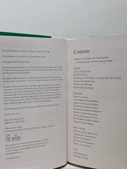 No Straight Road Takes You There: Essays for Uneven Terrain by Rebecca Solnit (Signed Dated First Edition) - Fialta Books