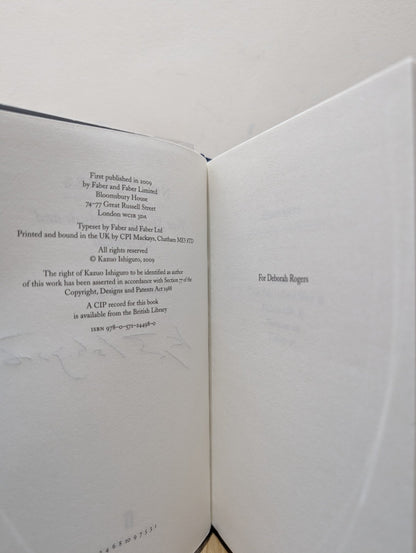 Nocturnes: Five Stories of Music and Nightfall by Kazuo Ishiguro (First Edition) - Fialta Books