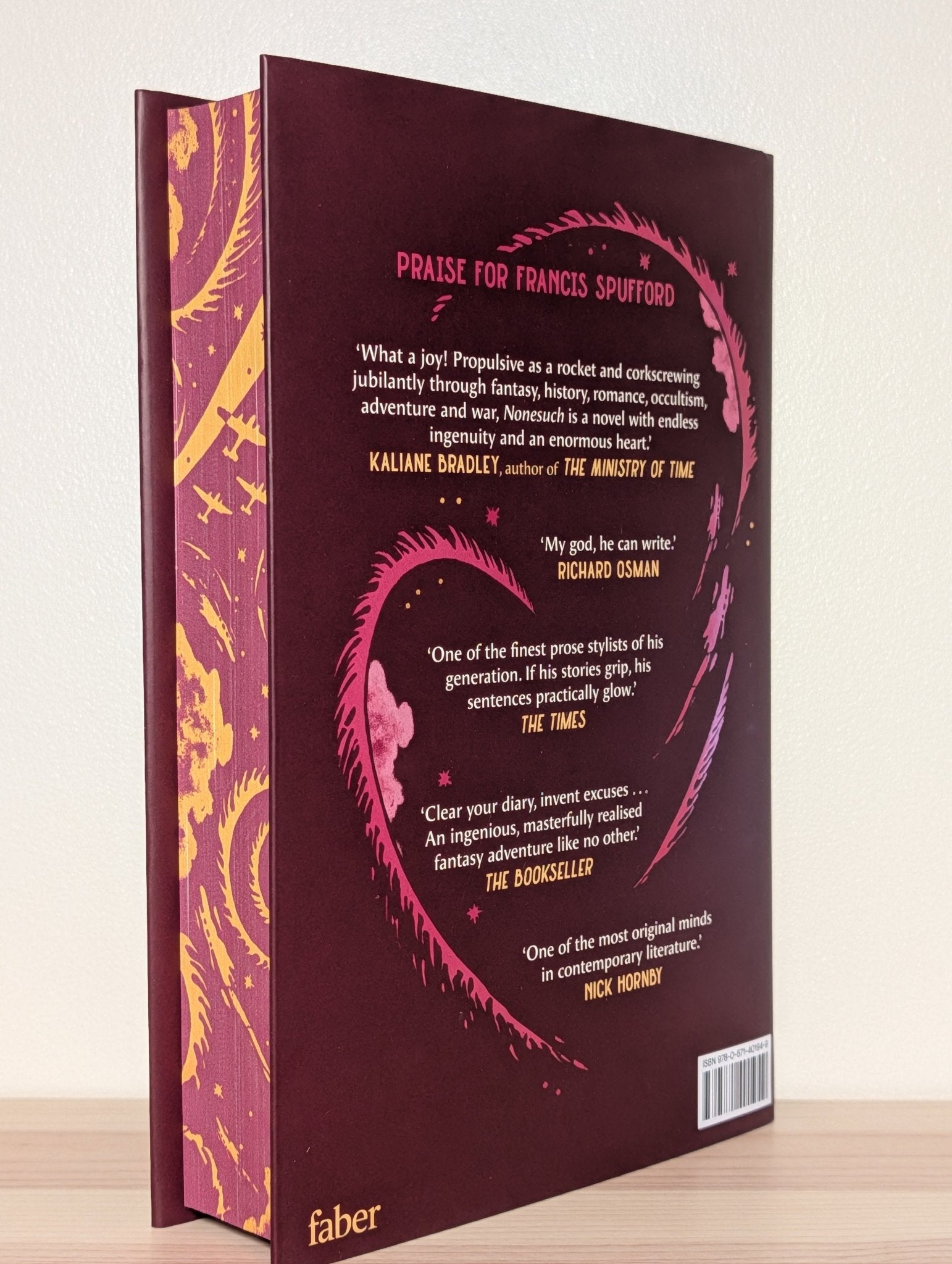 Nonesuch by Francis Spufford (Signed with sprayed edges) - Fialta Books