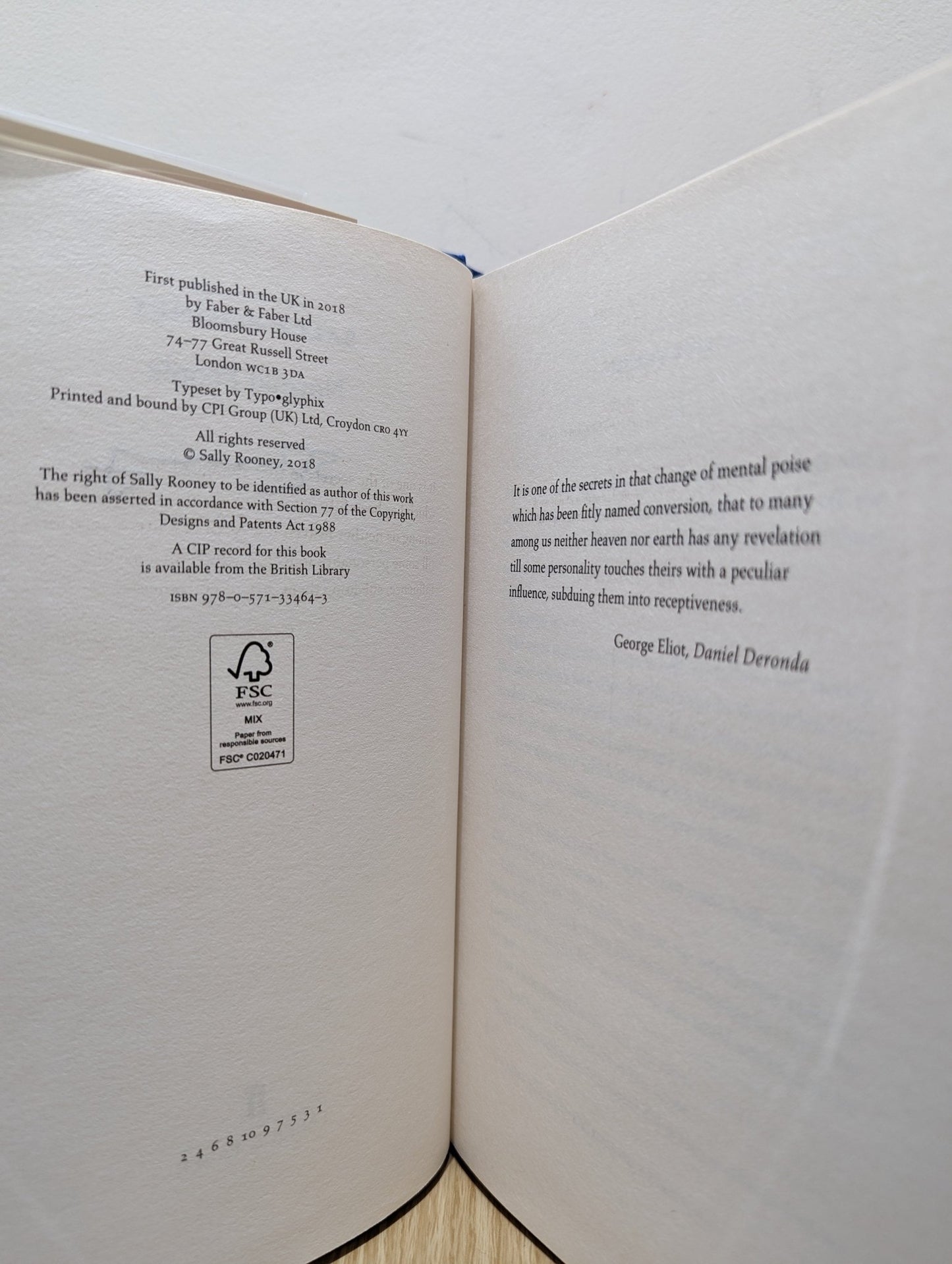 Normal People by Sally Rooney (Signed First Edition) - Fialta Books