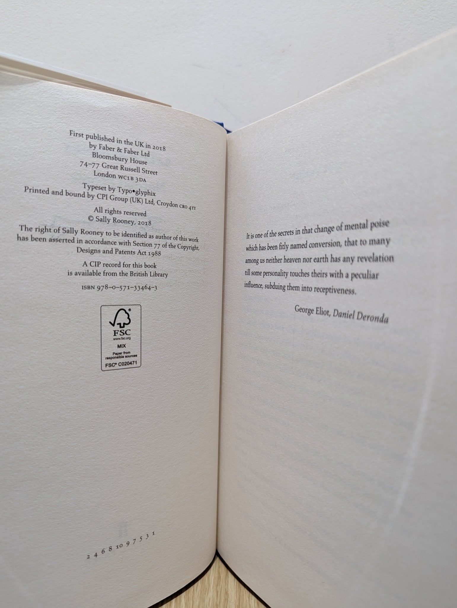 Normal People by Sally Rooney (Signed First Edition) - Fialta Books