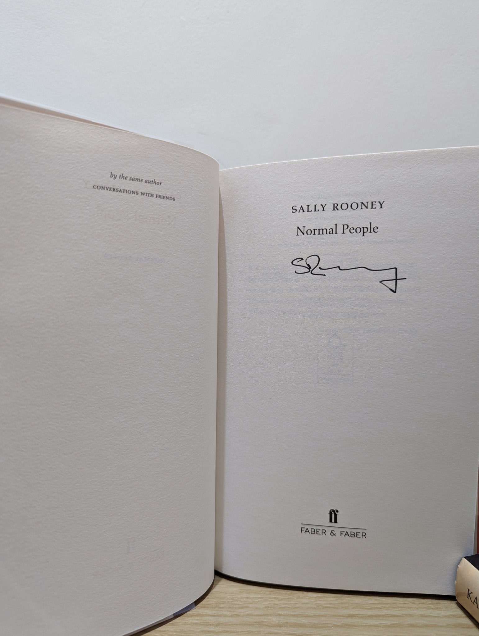 Normal People by Sally Rooney (Signed First Edition New) - Fialta Books