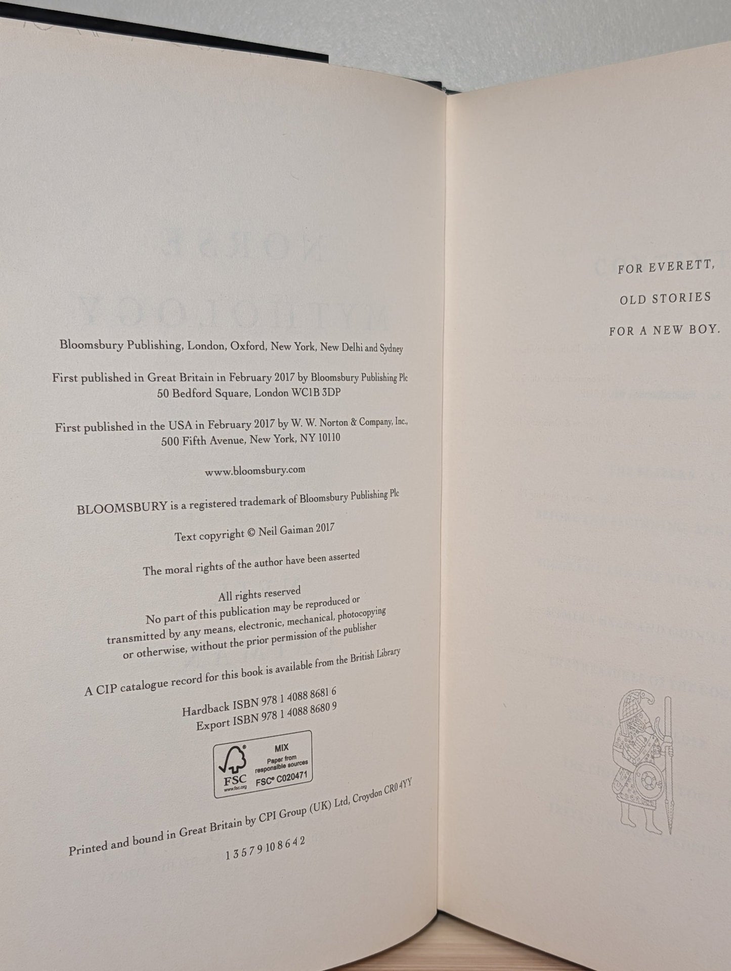 Norse Mythology by Neil Gaiman (Signed) - Fialta Books