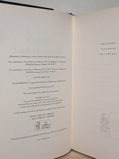Norse Mythology by Neil Gaiman (Signed) - Fialta Books