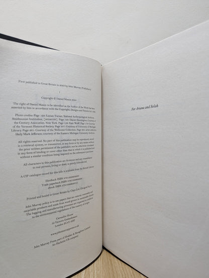 North Woods by Daniel Mason (Signed) - Fialta Books