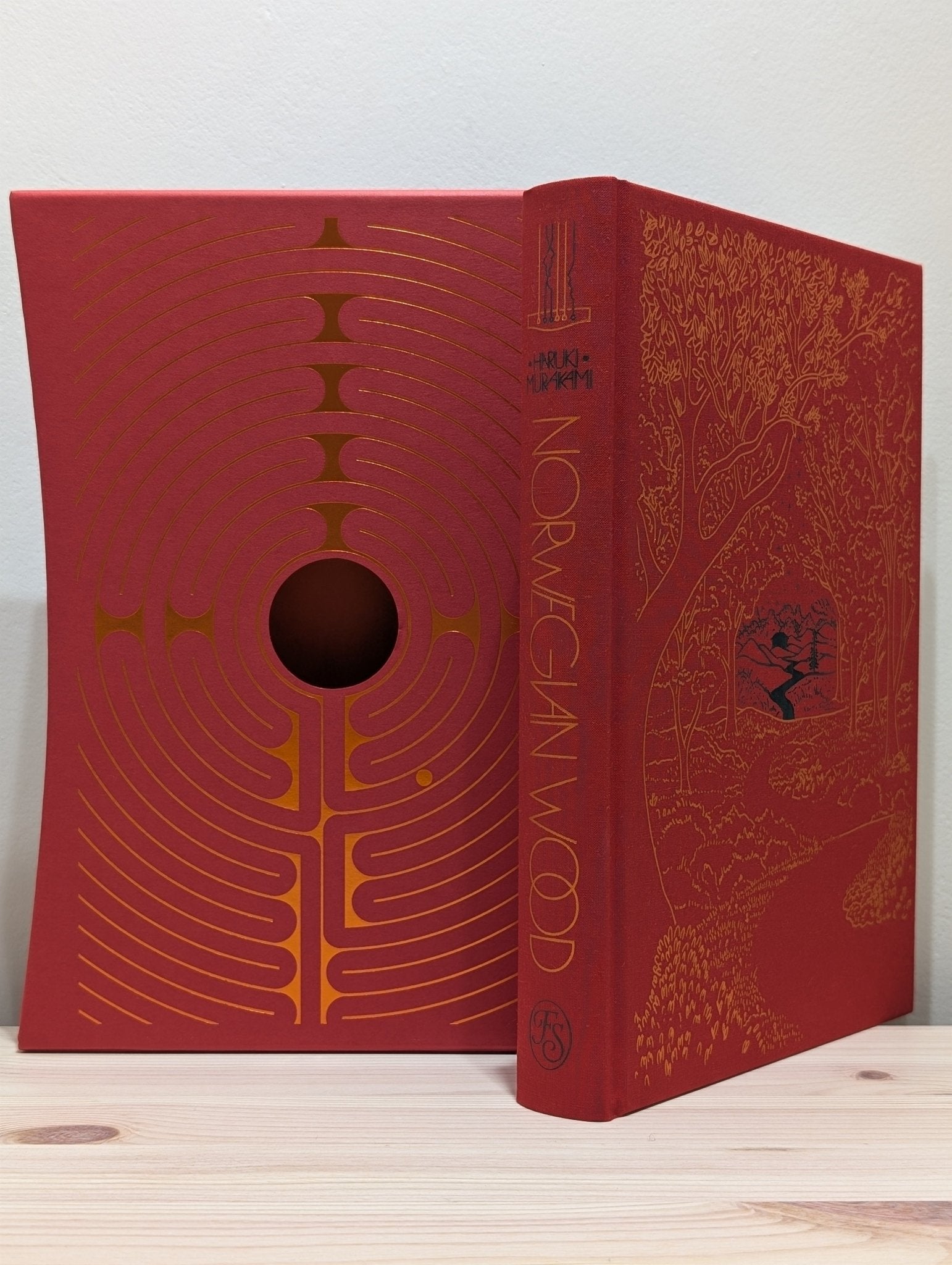 Norwegian Wood by Haruki Murakami (Folio Slipcase Edition) - Fialta Books