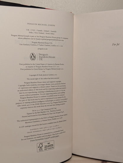 Not Quite Dead Yet by Holly Jackson (Signed First Edition with sprayed edges) - Fialta Books