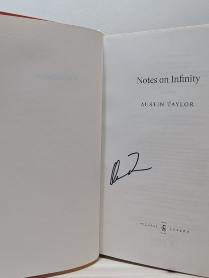 Notes on Infinity by Austin Taylor (Signed First Edition) - Fialta Books