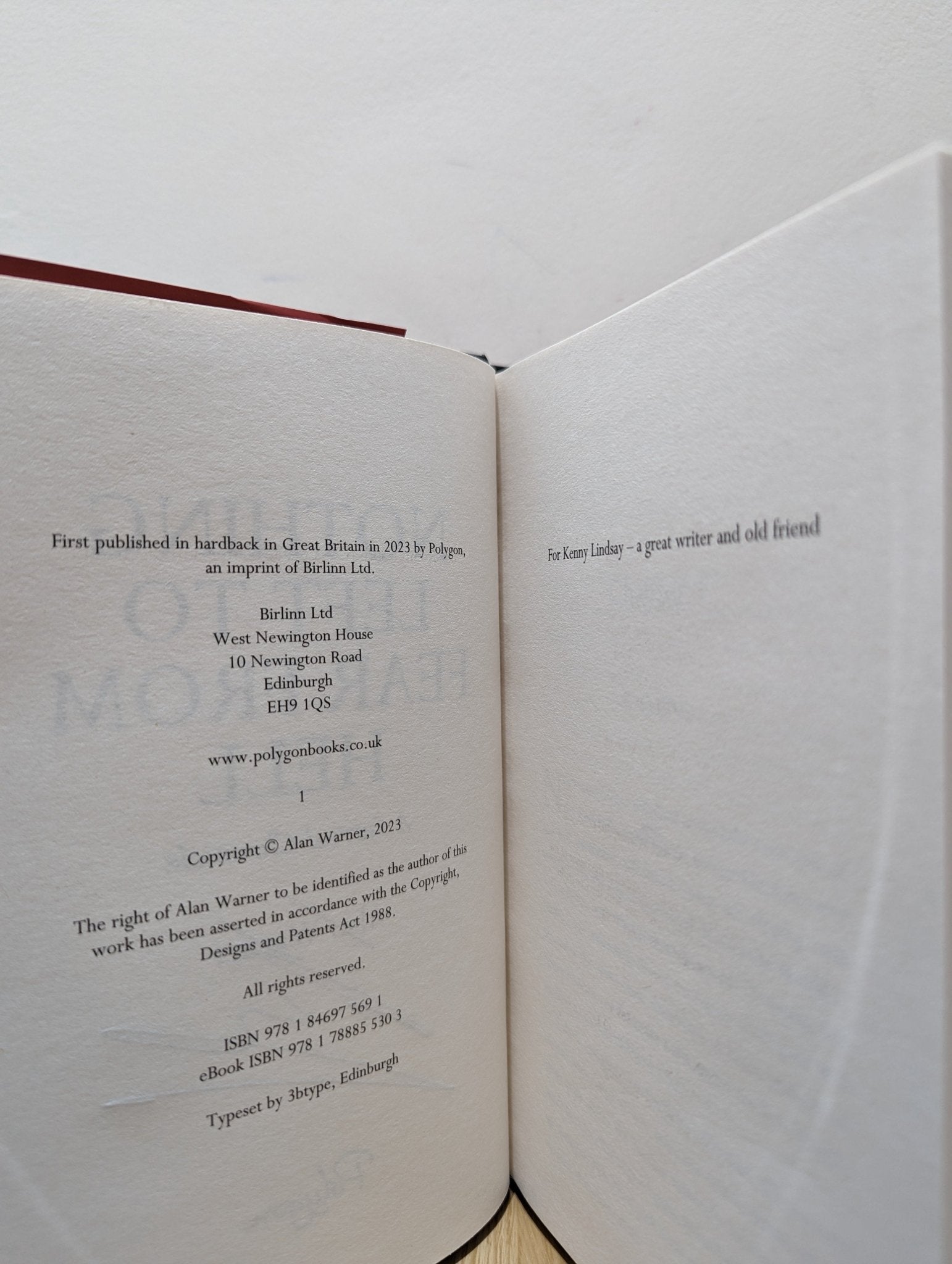 Nothing Left to Fear from Hell: Darkland Tales by Alan Warner (Signed First Edition) - Fialta Books