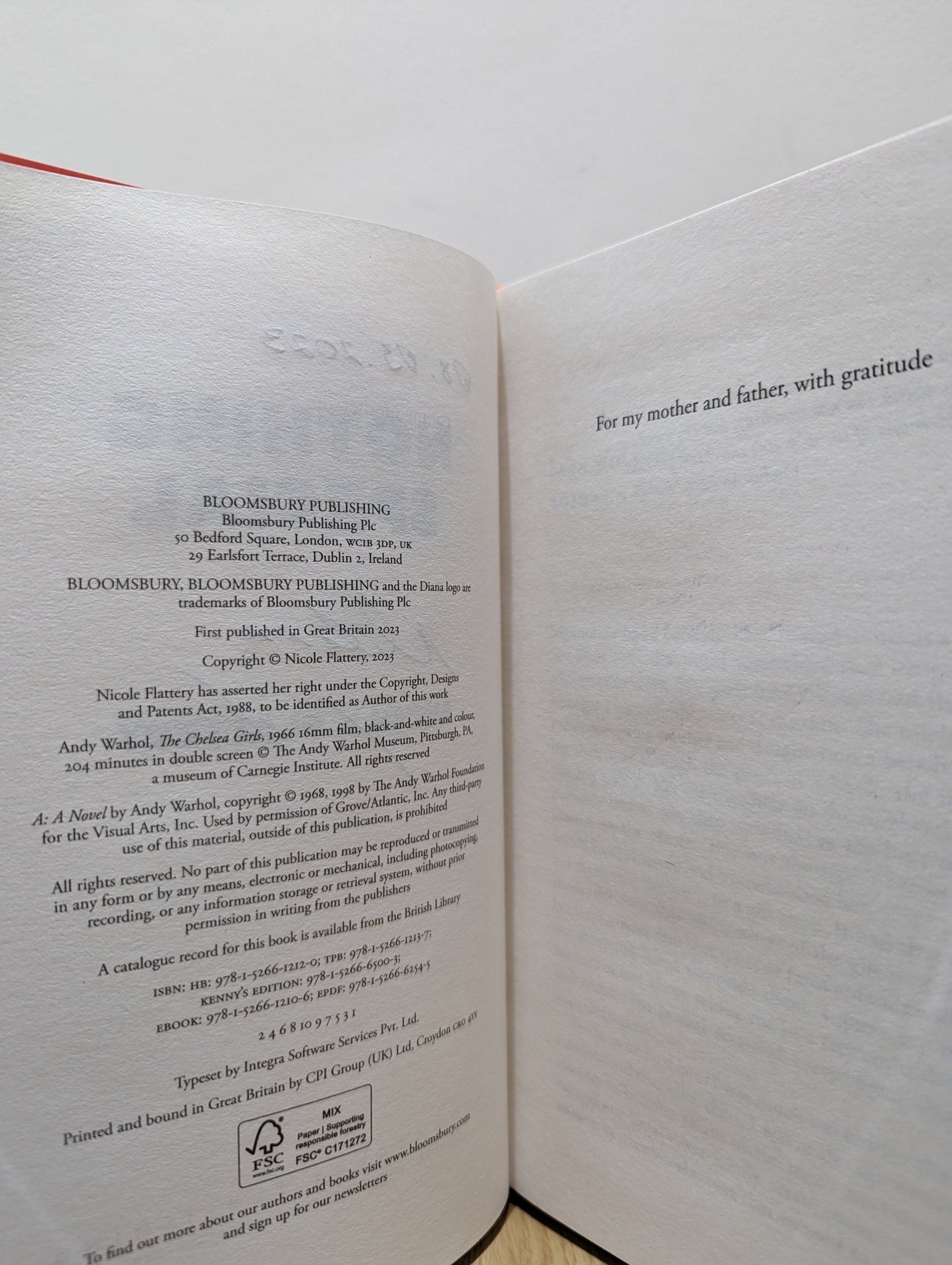 Nothing Special by Nicole Flattery (Signed Dated First Edition) - Fialta Books