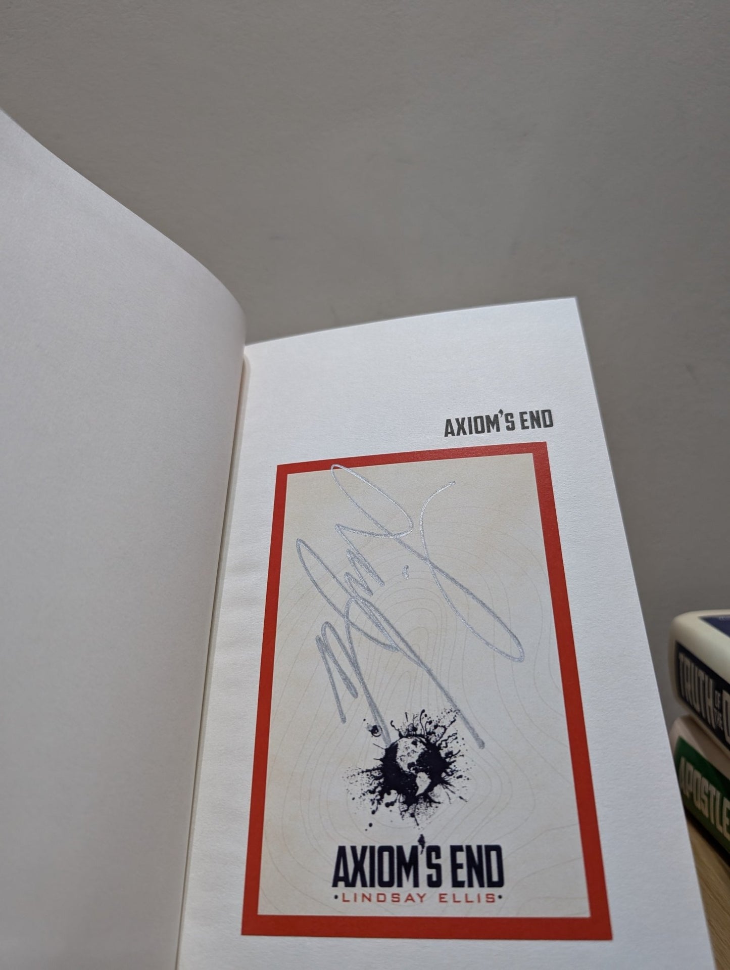 Noumena 1 - 3: Axiom's End; Truth of the Divine; Apostles of Mercy by Lindsay Ellis (Signed First Edition) - Fialta Books