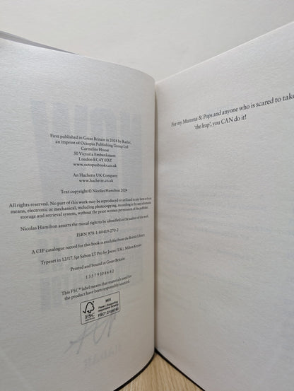 Now That I have Your Attention by Nicolas Hamilton (Signed First Edition) - Fialta Books