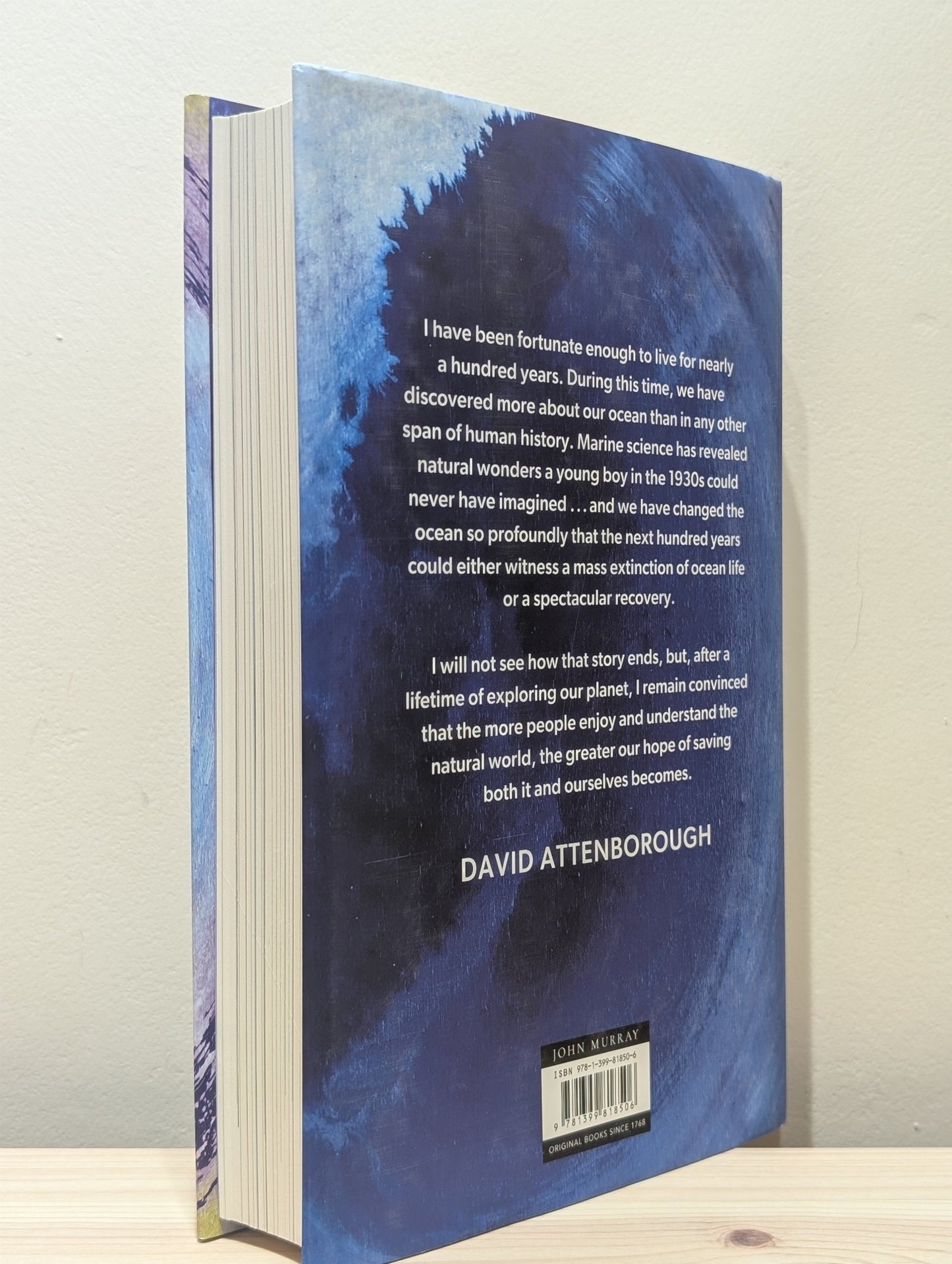 Ocean: Earth's Last Wilderness by David Attenborough (Signed First Edition) - Fialta Books