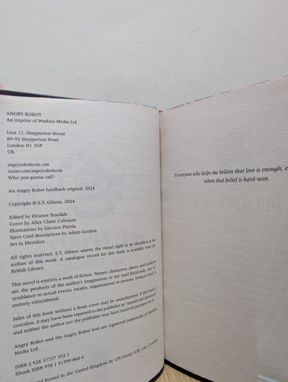 Odd Spirits by S.T. Gibson (Signed First Edition with sprayed edges) - Fialta Books