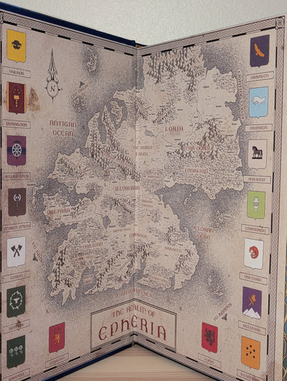 Of Blood And Fire by Ryan Cahill (Signed Special Edition with sprayed edges) - Fialta Books