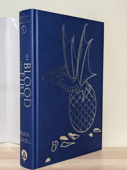 Of Blood And Fire by Ryan Cahill (Signed Special Edition with sprayed edges) - Fialta Books